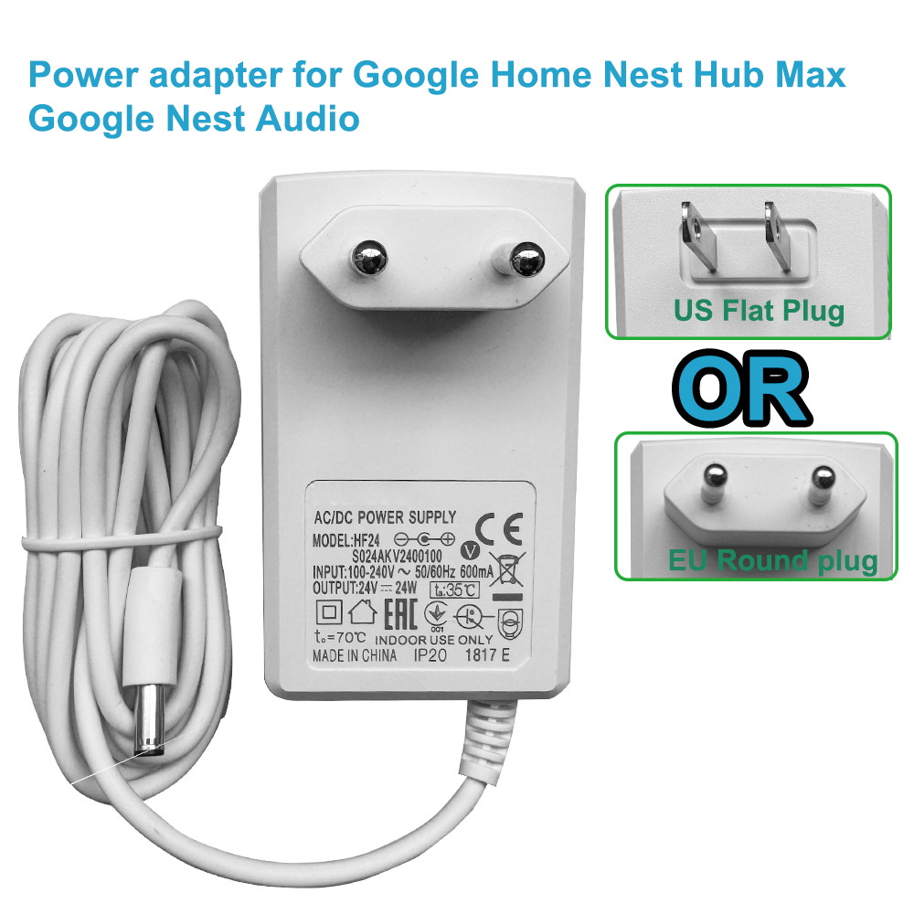 24V Power Supply Adapte for Go - Google Speaker Nest Audio 评论和价格
