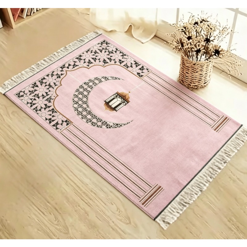 Islamic Floral Prayer Mat, Eas - Maranta Prayer Plant 评论和价格