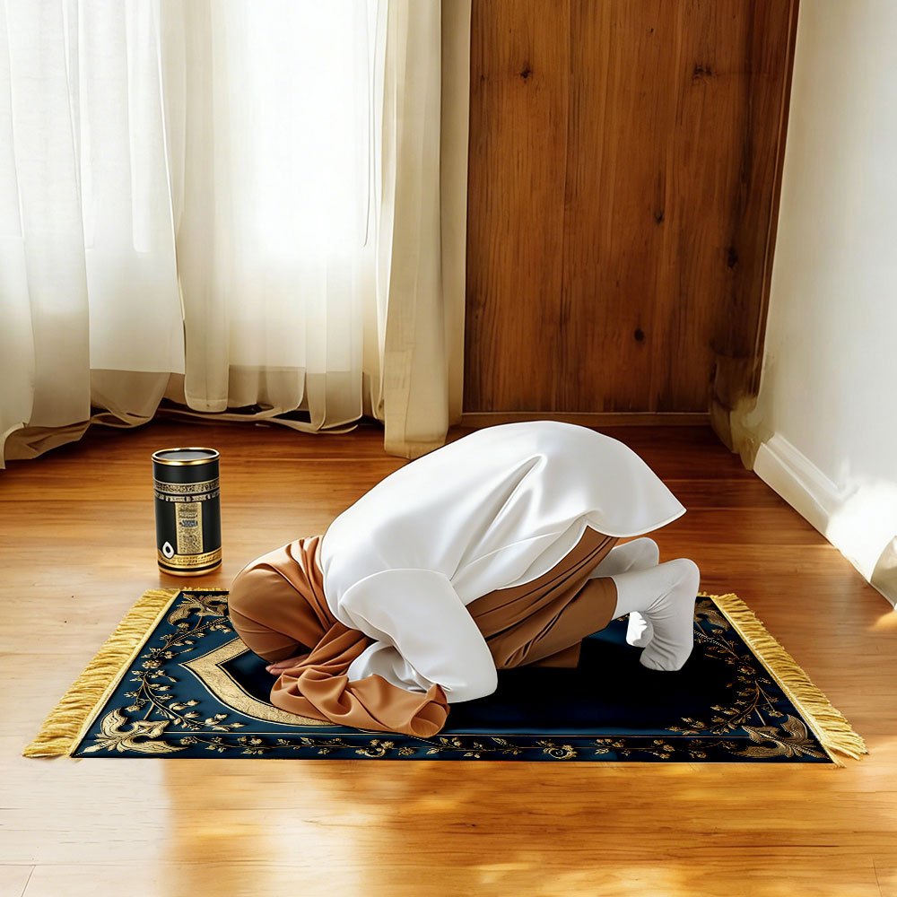 VIKAMA Muslim Prayer Rug with  - Maranta Prayer Plant 评论和价格