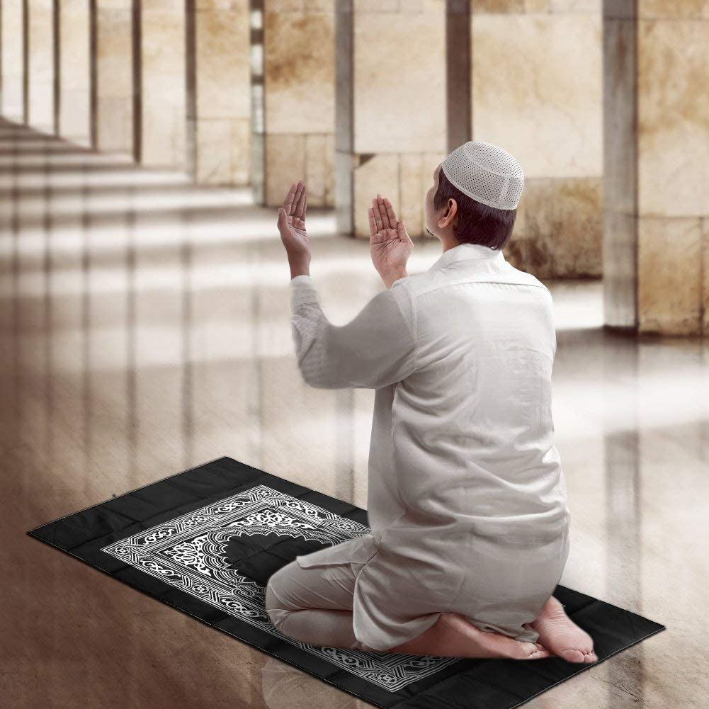 100*60cm Muslim Prayer Rug Pol - Maranta Prayer Plant 评论和价格