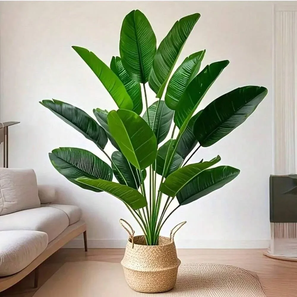 1pc 18 Leaves Artificial Plant - Dracaena Marginata 评论和价格
