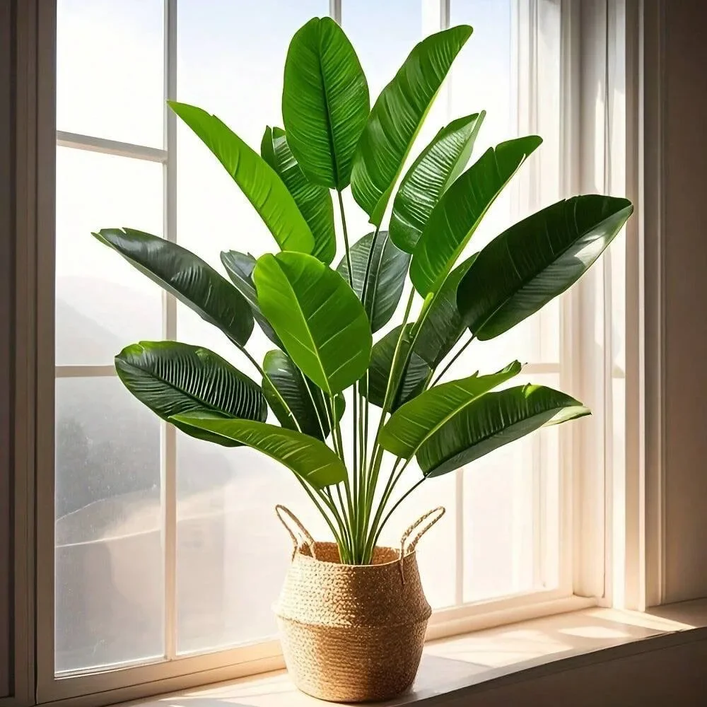 1pc 18 Leaves Artificial Plant - Dracaena Marginata 评论和价格