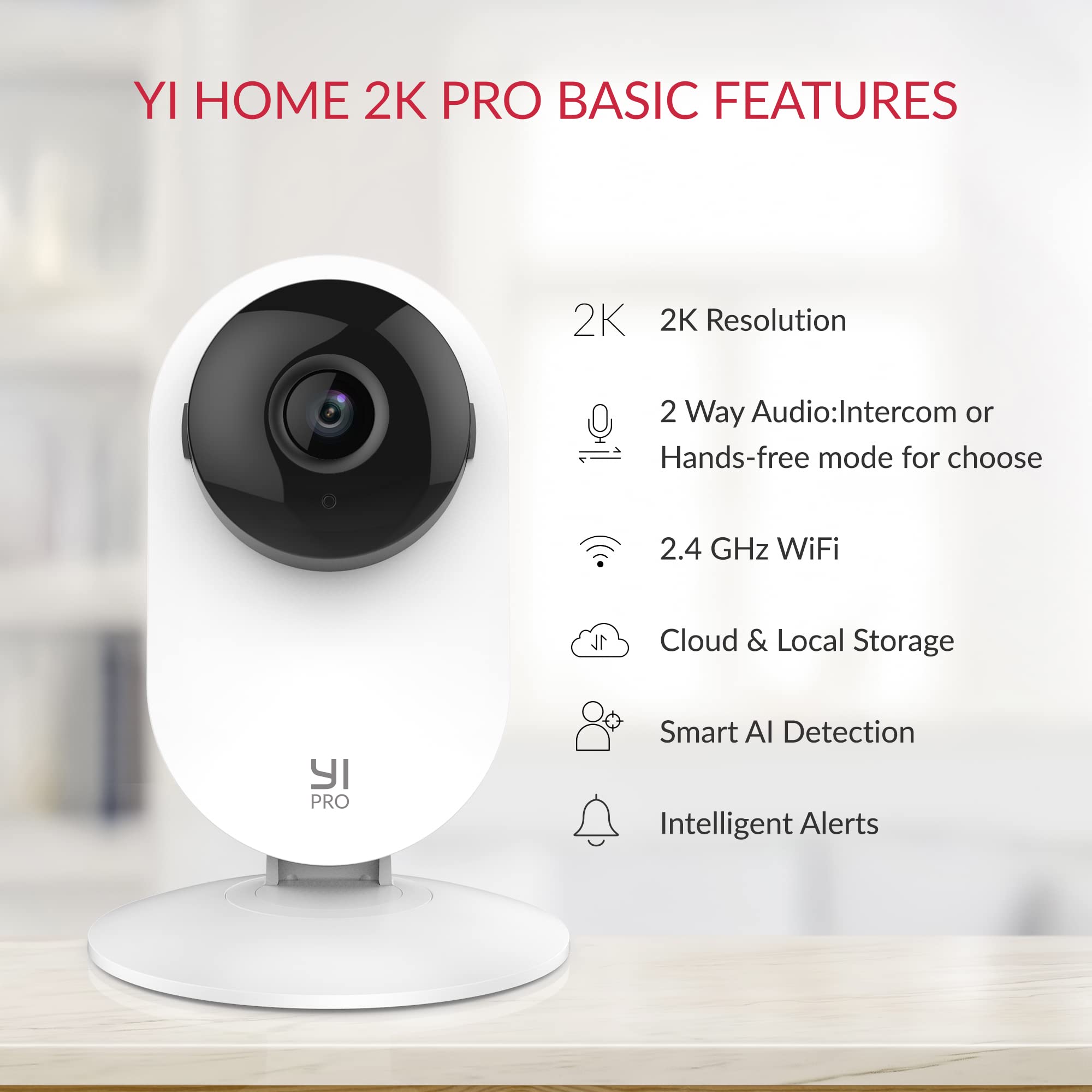 YI 2K 3MP Cameras 2/4Pack Home - Eufy Camera E220 评论和价格