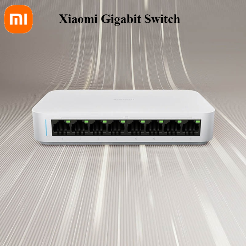 Xiaomi Mi 8 Ports RJ45 Gigabit - Xiaomi Hub Mijia Hub 评论和价格
