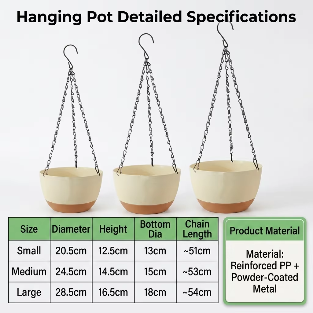 Modern Everyday Dual-Color Han - Spider Plant Hanging 评论和价格